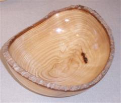 Natural edge bowl by Geoff Hunt